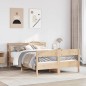 vidaXL Massivholzbett ohne Matratze 135x190 cm Kiefernholz vidaXL Massivholzbett ohne Matratze 135x190 cm Kiefernholz