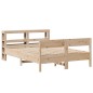 vidaXL Massivholzbett ohne Matratze 135x190 cm Kiefernholz vidaXL Massivholzbett ohne Matratze 135x190 cm Kiefernholz