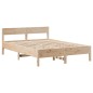 vidaXL Massivholzbett ohne Matratze 150x200 cm Kiefernholz vidaXL Massivholzbett ohne Matratze 150x200 cm Kiefernholz