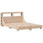 vidaXL Massivholzbett ohne Matratze 120x200 cm Kiefernholz vidaXL Massivholzbett ohne Matratze 120x200 cm Kiefernholz