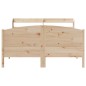 vidaXL Massivholzbett ohne Matratze 140x200 cm Kiefernholz vidaXL Massivholzbett ohne Matratze 140x200 cm Kiefernholz