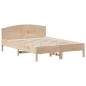 vidaXL Massivholzbett ohne Matratze 135x190 cm Kiefernholz vidaXL Massivholzbett ohne Matratze 135x190 cm Kiefernholz