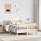 vidaXL Massivholzbett ohne Matratze 120x190 cm Kiefernholz vidaXL Massivholzbett ohne Matratze 120x190 cm Kiefernholz