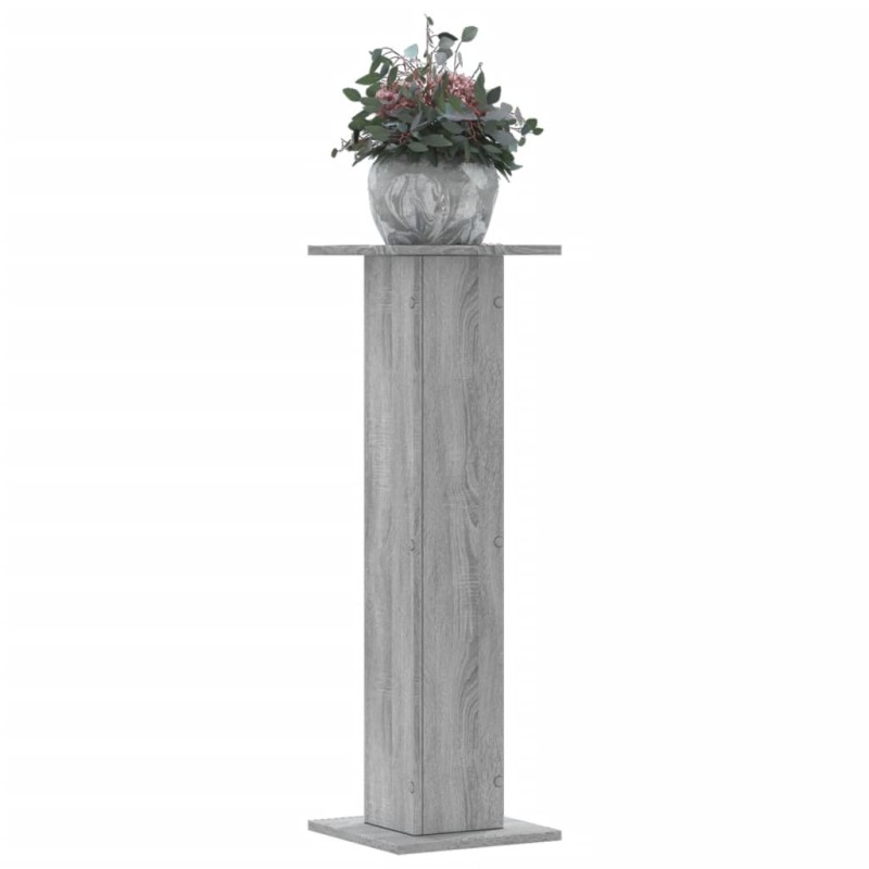 vidaXL Pflanzenständer 2 Stk. Grau Sonoma 30x30x95 cm Holzwerkstoff vidaXL Pflanzenständer 2 Stk. Grau Sonoma 30x30x95 cm Holzwerkstoff