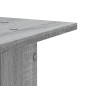 vidaXL Pflanzenständer 2 Stk. Grau Sonoma 30x30x95 cm Holzwerkstoff vidaXL Pflanzenständer 2 Stk. Grau Sonoma 30x30x95 cm Holzwerkstoff