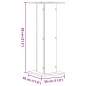 vidaXL Pflanzenständer 2 Stk. Altholz-Optik 30x30x80 cm Holzwerkstoff vidaXL Pflanzenständer 2 Stk. Altholz-Optik 30x30x80 cm Holzwerkstoff