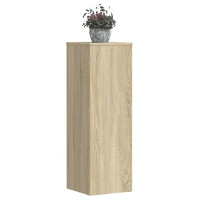 vidaXL Pflanzenständer 2 Stk. Sonoma-Eiche 33x33x100 cm Holzwerkstoff