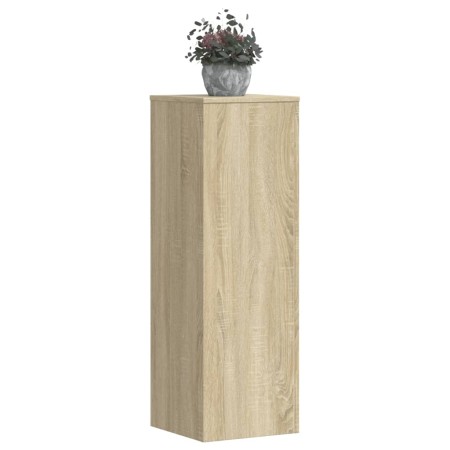 vidaXL Pflanzenständer 2 Stk. Sonoma-Eiche 33x33x100 cm Holzwerkstoff