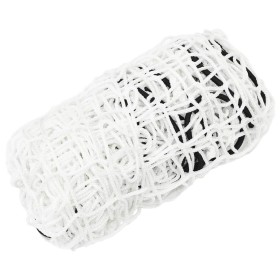 vidaXL Anhängernetz mit Gummiseil Weiß 5x3 m PP