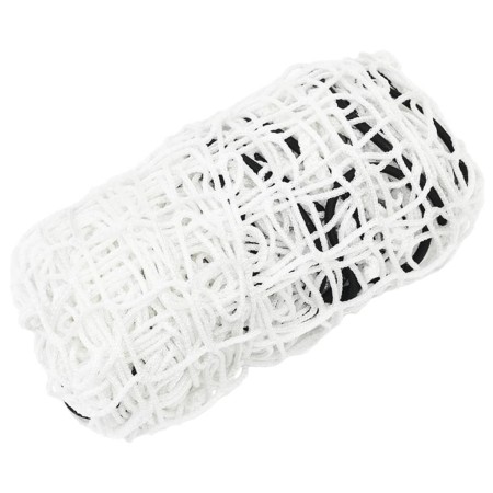 vidaXL Anhängernetz mit Gummiseil Weiß 4x4 m PP