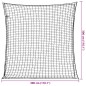 vidaXL Anhängernetz mit Gummiseil Schwarz 3x3 m PP vidaXL Anhängernetz mit Gummiseil Schwarz 3x3 m PP