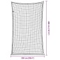 vidaXL Anhängernetz mit Gummiseil Schwarz 4x2,5 m PP vidaXL Anhängernetz mit Gummiseil Schwarz 4x2,5 m PP