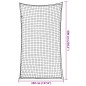 vidaXL Anhängernetz mit Gummiseil Schwarz 6x3,5 m PP vidaXL Anhängernetz mit Gummiseil Schwarz 6x3,5 m PP