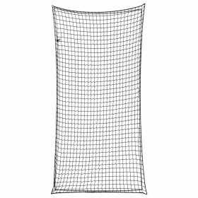 vidaXL Anhängernetz mit Gummiseil Schwarz 6x3 m PP