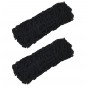 vidaXL Heunetze 2 Stk. Rechteckig Schwarz 90x60 cm PP vidaXL Heunetze 2 Stk. Rechteckig Schwarz 90x60 cm PP