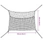 vidaXL Heunetze 2 Stk. Rechteckig Schwarz 90x60 cm PP vidaXL Heunetze 2 Stk. Rechteckig Schwarz 90x60 cm PP