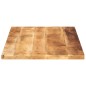 vidaXL Tischplatte 120x50x2,5 cm Rechteckig Raues Massivholz Mango vidaXL Tischplatte 120x50x2,5 cm Rechteckig Raues Massivholz Mango