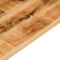 vidaXL Tischplatte 120x50x2,5 cm Rechteckig Raues Massivholz Mango vidaXL Tischplatte 120x50x2,5 cm Rechteckig Raues Massivholz Mango