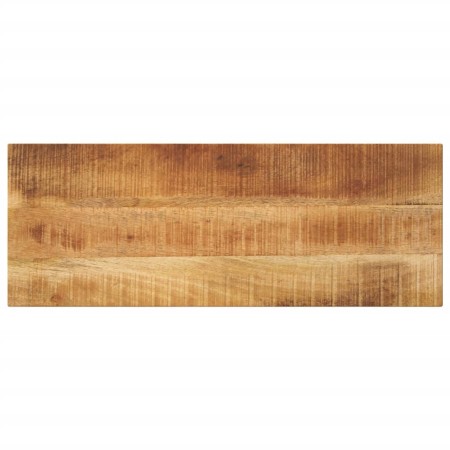vidaXL Tischplatte 90x40x2,5 cm Rechteckig Raues Massivholz Mango