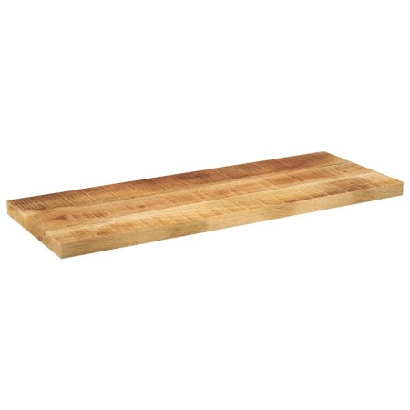 vidaXL Tischplatte 90x40x2,5 cm Rechteckig Raues Massivholz Mango