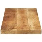 vidaXL Tischplatte 90x40x2,5 cm Rechteckig Raues Massivholz Mango vidaXL Tischplatte 90x40x2,5 cm Rechteckig Raues Massivholz Mango