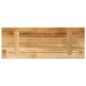vidaXL Tischplatte 90x40x2,5 cm Rechteckig Raues Massivholz Mango vidaXL Tischplatte 90x40x2,5 cm Rechteckig Raues Massivholz Mango