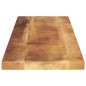 vidaXL Tischplatte 110x20x2,5 cm Rechteckig Raues Massivholz Mango vidaXL Tischplatte 110x20x2,5 cm Rechteckig Raues Massivholz Mango