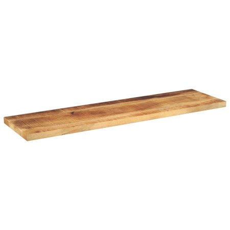 vidaXL Tischplatte 120x30x2,5 cm Rechteckig Raues Massivholz Mango