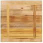 vidaXL Tischplatte 70x70x2,5 cm Quadratisch Raues Massivholz Mango vidaXL Tischplatte 70x70x2,5 cm Quadratisch Raues Massivholz Mango
