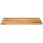 vidaXL Tischplatte 50x30x2,5 cm Rechteckig Raues Massivholz Mango vidaXL Tischplatte 50x30x2,5 cm Rechteckig Raues Massivholz Mango