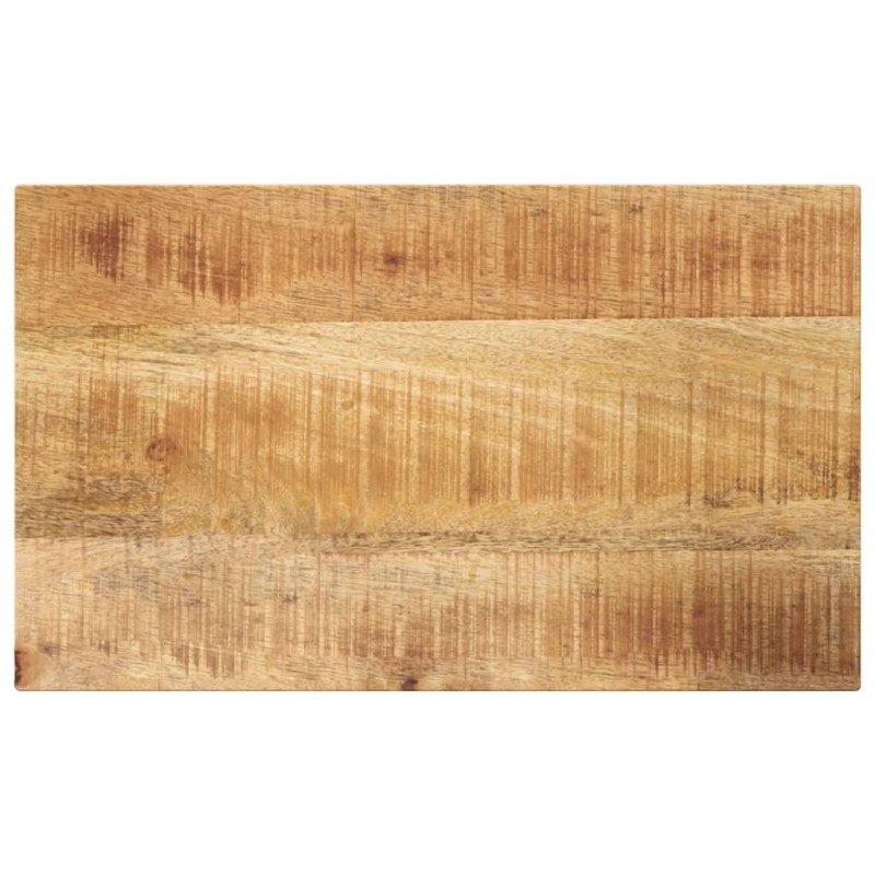 vidaXL Tischplatte 60x30x3,8 cm Rechteckig Raues Massivholz Mango vidaXL Tischplatte 60x30x3,8 cm Rechteckig Raues Massivholz Mango