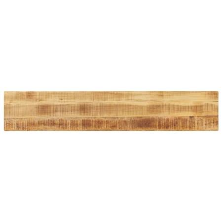 vidaXL Tischplatte 140x30x3,8 cm Rechteckig Raues Massivholz Mango
