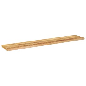 vidaXL Tischplatte 140x30x3,8 cm Rechteckig Raues Massivholz Mango
