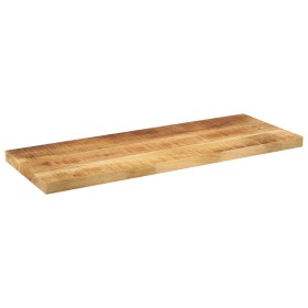 vidaXL Tischplatte 90x20x3,8 cm Rechteckig Raues Massivholz Mango