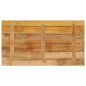 vidaXL Tischplatte 120x60x1,5 cm Rechteckig Raues Massivholz Mango vidaXL Tischplatte 120x60x1,5 cm Rechteckig Raues Massivholz Mango
