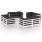 vidaXL 8-tlg. Garten-Lounge-Set mit Kissen Kiefer Massivholz vidaXL 8-tlg. Garten-Lounge-Set mit Kissen Kiefer Massivholz