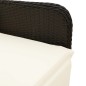 vidaXL 9-tlg. Garten-Bistro-Set mit Kissen Schwarz Poly Rattan vidaXL 9-tlg. Garten-Bistro-Set mit Kissen Schwarz Poly Rattan