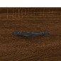 Highboard Braun Eichen-Optik 69,5x34x180 cm Holzwerkstoff Highboard Braun Eichen-Optik 69,5x34x180 cm Holzwerkstoff