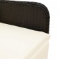 vidaXL 9-tlg. Garten-Bistro-Set mit Kissen Schwarz Poly Rattan vidaXL 9-tlg. Garten-Bistro-Set mit Kissen Schwarz Poly Rattan