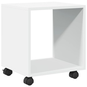 vidaXL Rollschrank Weiß 37x33x42,5 cm Holzwerkstoff