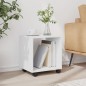vidaXL Rollschrank Weiß 37x33x42,5 cm Holzwerkstoff
