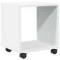 vidaXL Rollschrank Weiß 37x33x42,5 cm Holzwerkstoff