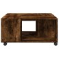 vidaXL Couchtisch Räuchereiche 80x80x40 cm Holzwerkstoff vidaXL Couchtisch Räuchereiche 80x80x40 cm Holzwerkstoff