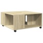 vidaXL Couchtisch Sonoma-Eiche 80x80x40 cm Holzwerkstoff vidaXL Couchtisch Sonoma-Eiche 80x80x40 cm Holzwerkstoff