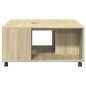 vidaXL Couchtisch Sonoma-Eiche 80x80x40 cm Holzwerkstoff vidaXL Couchtisch Sonoma-Eiche 80x80x40 cm Holzwerkstoff