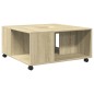 vidaXL Couchtisch Sonoma-Eiche 80x80x40 cm Holzwerkstoff vidaXL Couchtisch Sonoma-Eiche 80x80x40 cm Holzwerkstoff