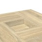 vidaXL Couchtisch Sonoma-Eiche 80x80x40 cm Holzwerkstoff vidaXL Couchtisch Sonoma-Eiche 80x80x40 cm Holzwerkstoff