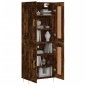 Highboard Räuchereiche 69,5x34x180 cm Holzwerkstoff Highboard Räuchereiche 69,5x34x180 cm Holzwerkstoff