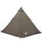 vidaXL Tipi-Familienzelt 6 Personen Braun Wasserdicht vidaXL Tipi-Familienzelt 6 Personen Braun Wasserdicht