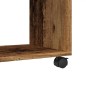 vidaXL Rollschrank Altholz-Optik 37x33x42,5 cm Holzwerkstoff vidaXL Rollschrank Altholz-Optik 37x33x42,5 cm Holzwerkstoff